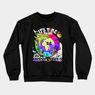 Vintage Over The Next Climate Change Over The Next Crewneck Sweatshirt